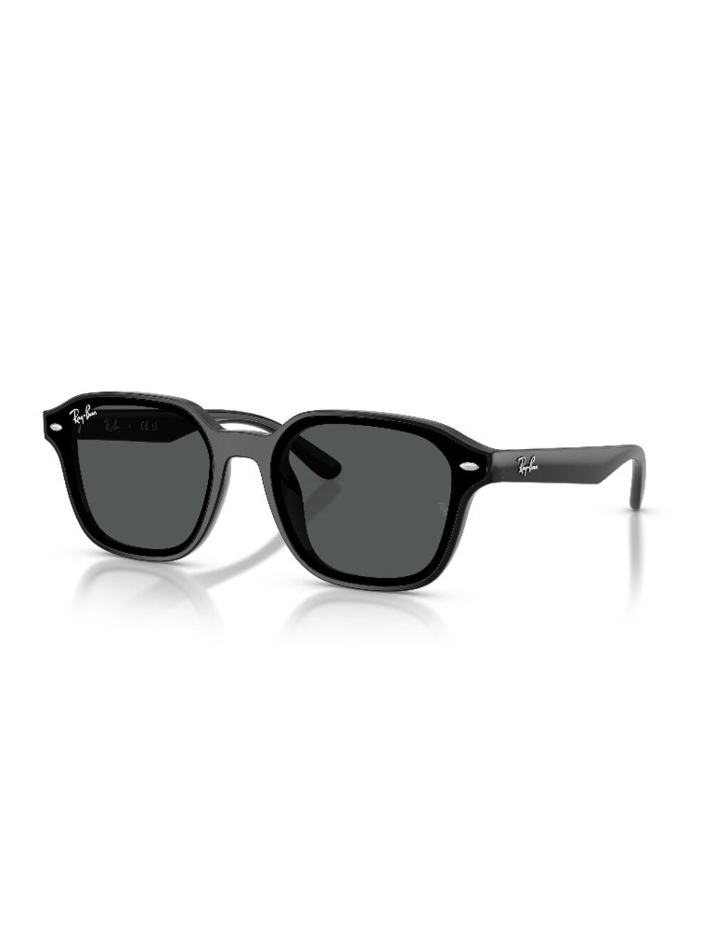 New Ray-Ban Unisex Sunglasses Black Grey Lens Injected Frame Ray Ban RB4458D 601
